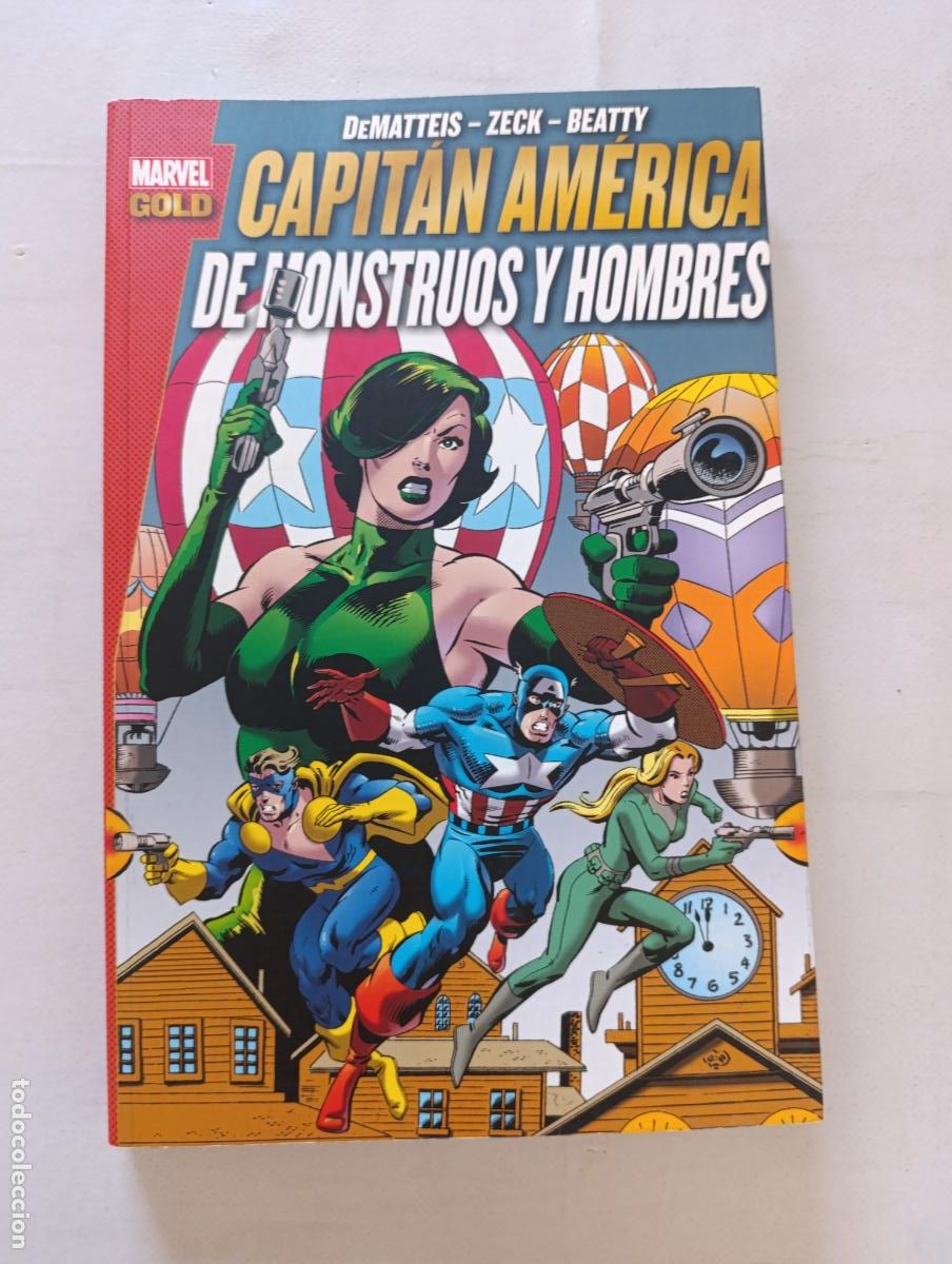 C&oacute;mics: CAPITAN AMERICA - DE MONSTRUOS Y HOMBRES - MARVEL GOLD - PANINI (357)
