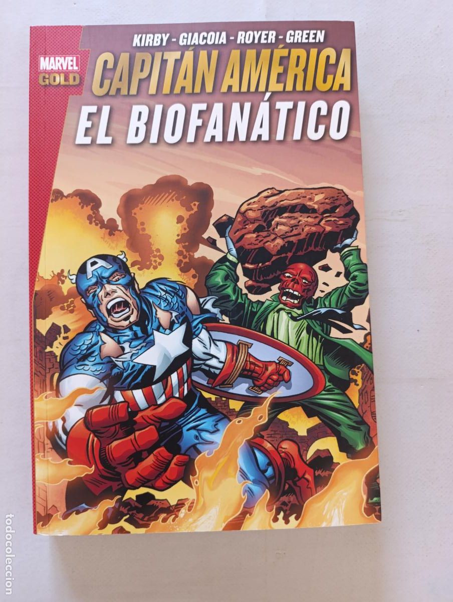C&oacute;mics: CAPITAN AMERICA - EL BIOFANATICO - MARVEL GOLD - PANINI (361w)