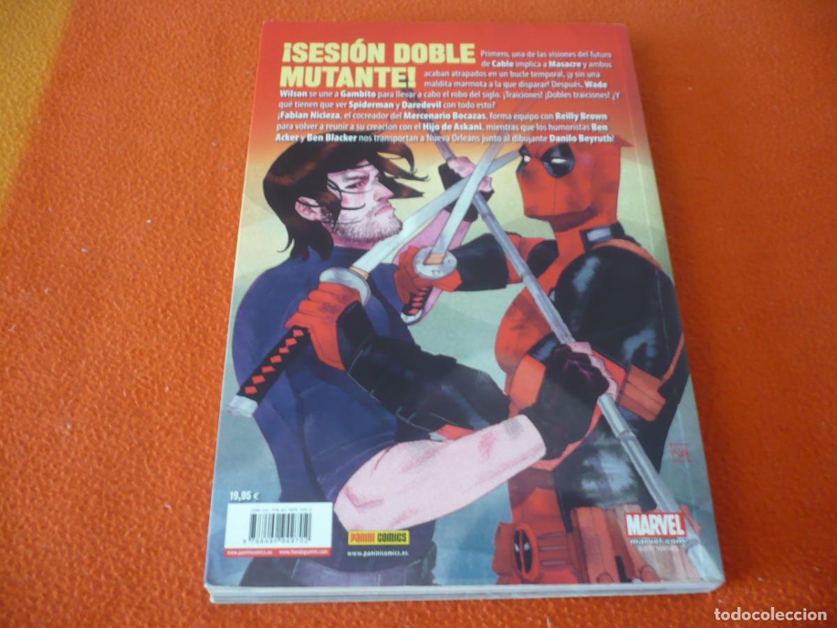 C&oacute;mics: LAS MINIS DE MASACRE 8 CABLE GAMBITO ( NICIEZA ACKER ) PANINI MARVEL DEADPOOL - Foto 2