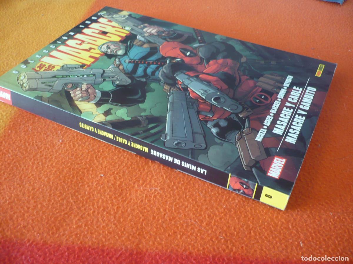 C&oacute;mics: LAS MINIS DE MASACRE 8 CABLE GAMBITO ( NICIEZA ACKER ) PANINI MARVEL DEADPOOL - Foto 3
