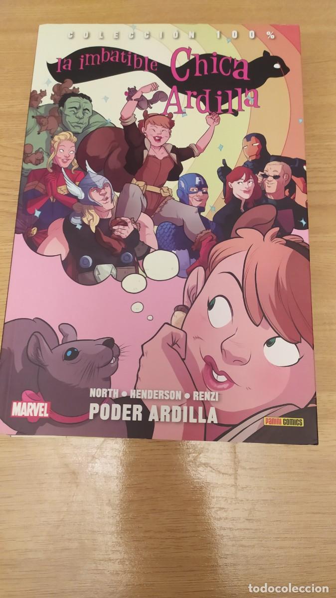 C&oacute;mics: Chica Ardilla. Lote 3 comics, colecci&oacute;n 100% marvel-panini - Foto 2