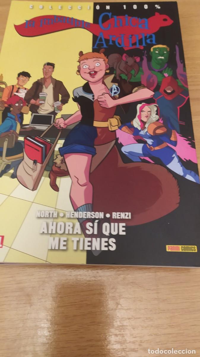 C&oacute;mics: Chica Ardilla. Lote 3 comics, colecci&oacute;n 100% marvel-panini - Foto 4