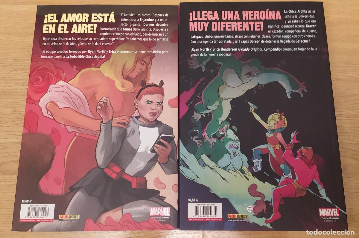 C&oacute;mics: Chica Ardilla. Lote 3 comics, colecci&oacute;n 100% marvel-panini - Foto 5