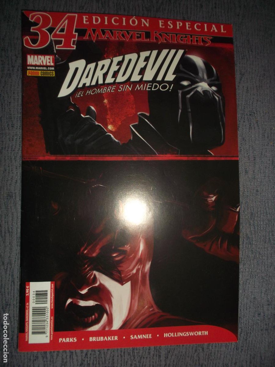C&oacute;mics: Marvel Knights: Daredevil Vol.2 N&ordm; 34, Ed Brubaker, Ande Parks, Chris Samnee
