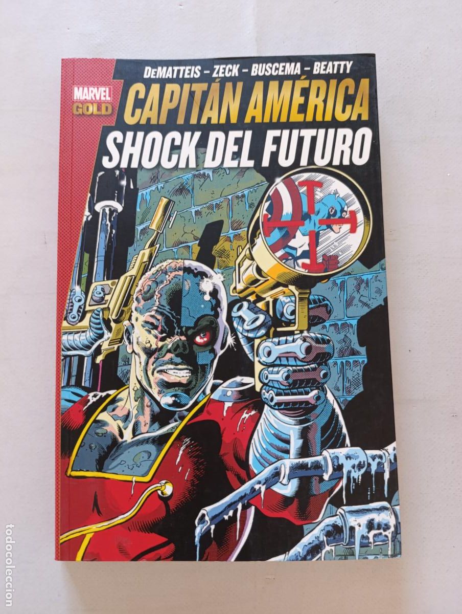 C&oacute;mics: CAPITAN AMERICA - SHOCK DEL FUTURO - MARVEL GOLD - PANINI (370w)