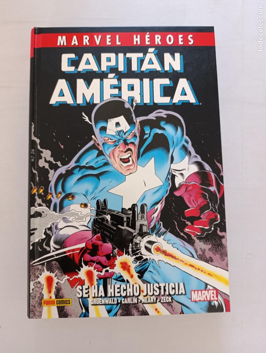 C&oacute;mics: CAPITAN AMERICA N&ordm; 1 - SE HA HECHO JUSTICIA - MARVEL HEROES - PANINI - TAPA DURA (126)