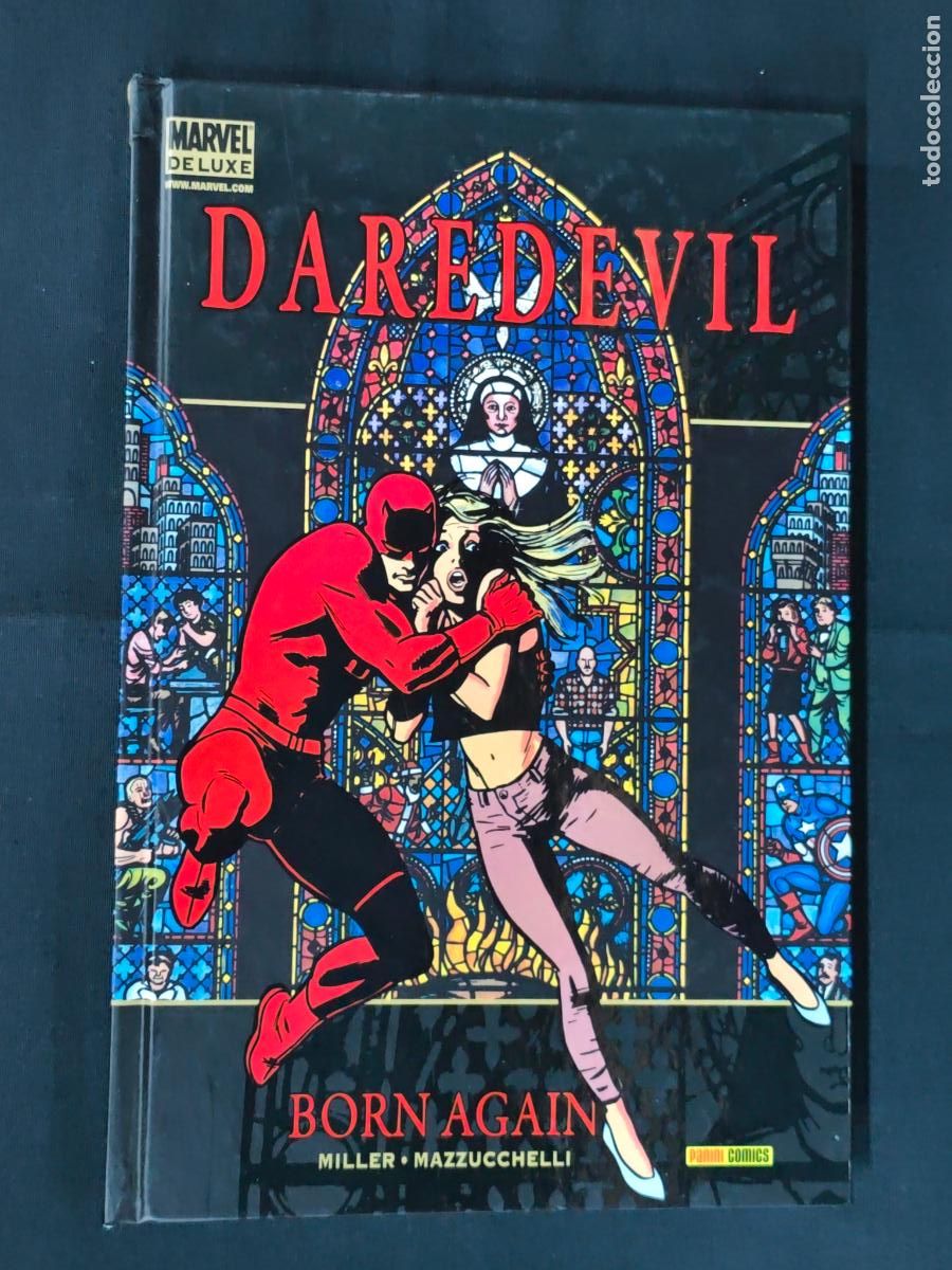 C&oacute;mics: MARVEL DELUXE - DAREDEVIL - BORN AGAIN - PANINI -