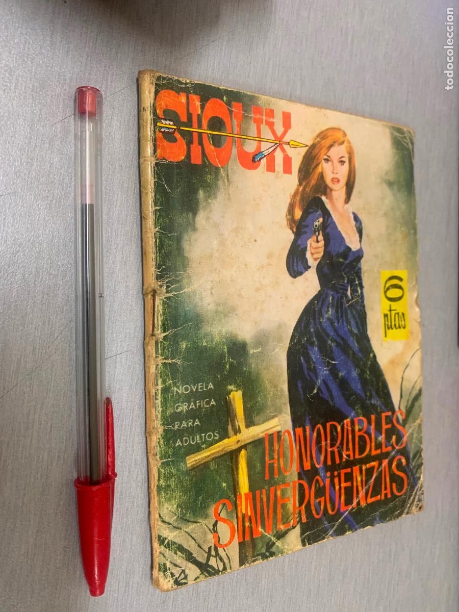 C&oacute;mics: SIOUX N&ordm; 3: HONORABLES SINVERGUENZAS / NOVELA GR&Aacute;FICA PARA ADULTOS - TORAY