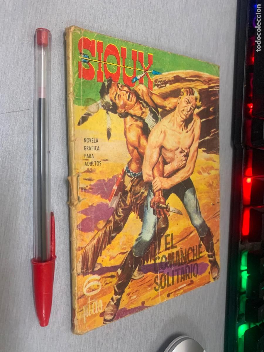 C&oacute;mics: SIOUX N&ordm; 14: EL COMANCHE SOLITARIO / NOVELA GR&Aacute;FICA PARA ADULTOS - TORAY