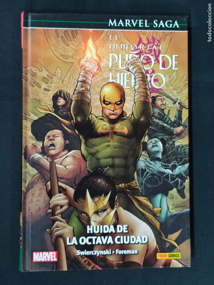 C&oacute;mics: MARVEL SAGA - EL INMORTAL PU&Ntilde;O DE HIERRO - HUIDA DE LA OCTAVA CIUDAD - PANINI -