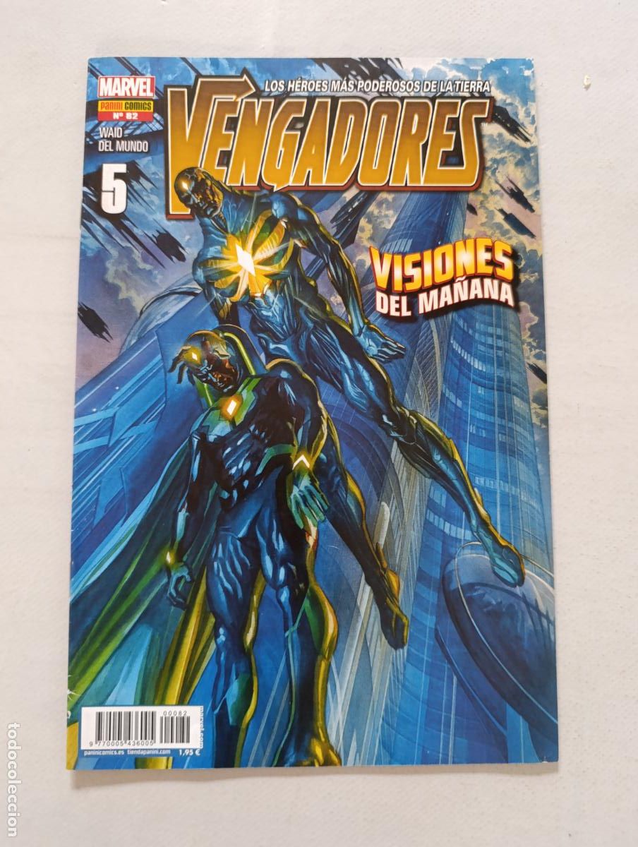 C&oacute;mics: VENGADORES N&ordm; 82 / 5 - VISIONES DEL MA&Ntilde;ANA - MARVEL - PANINI (320)