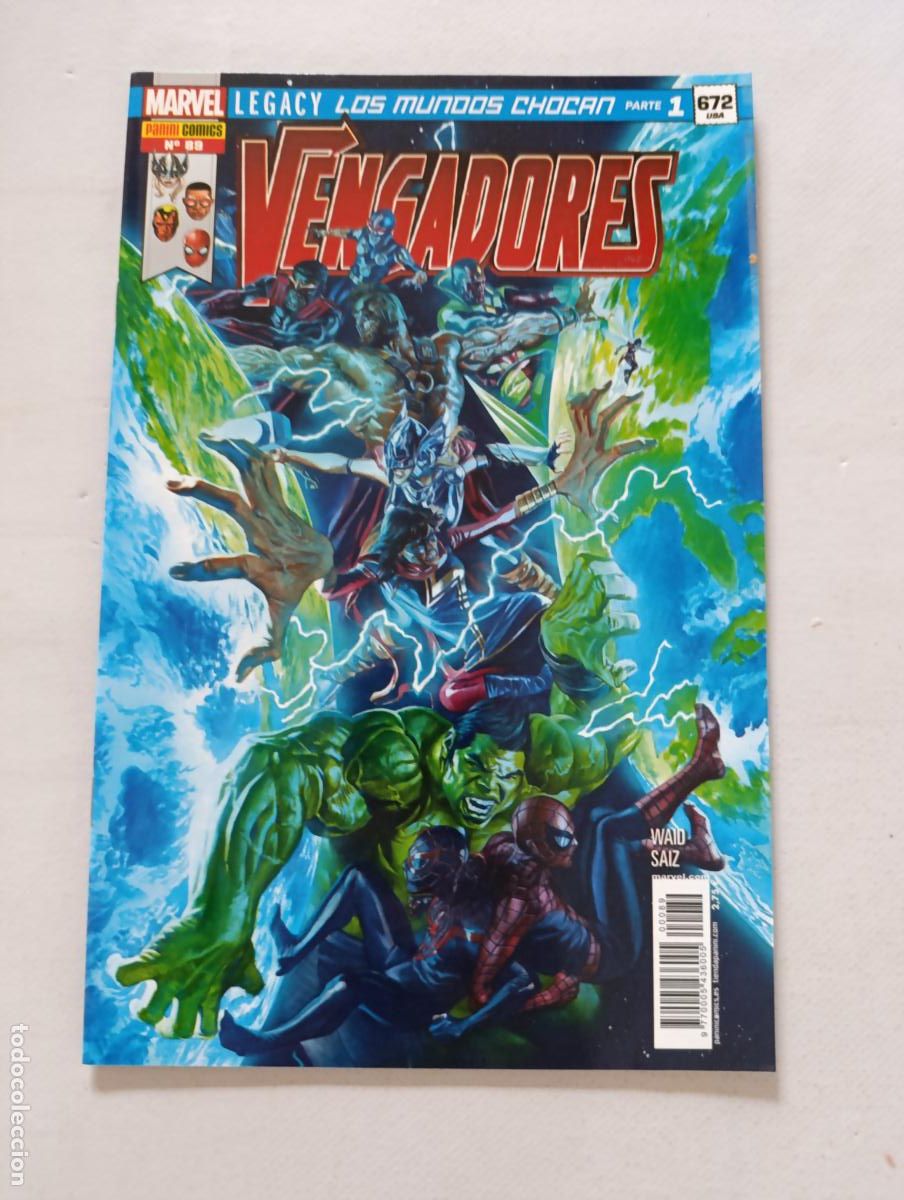 C&oacute;mics: VENGADORES N&ordm; 89 - MARVEL - PANINI (320)