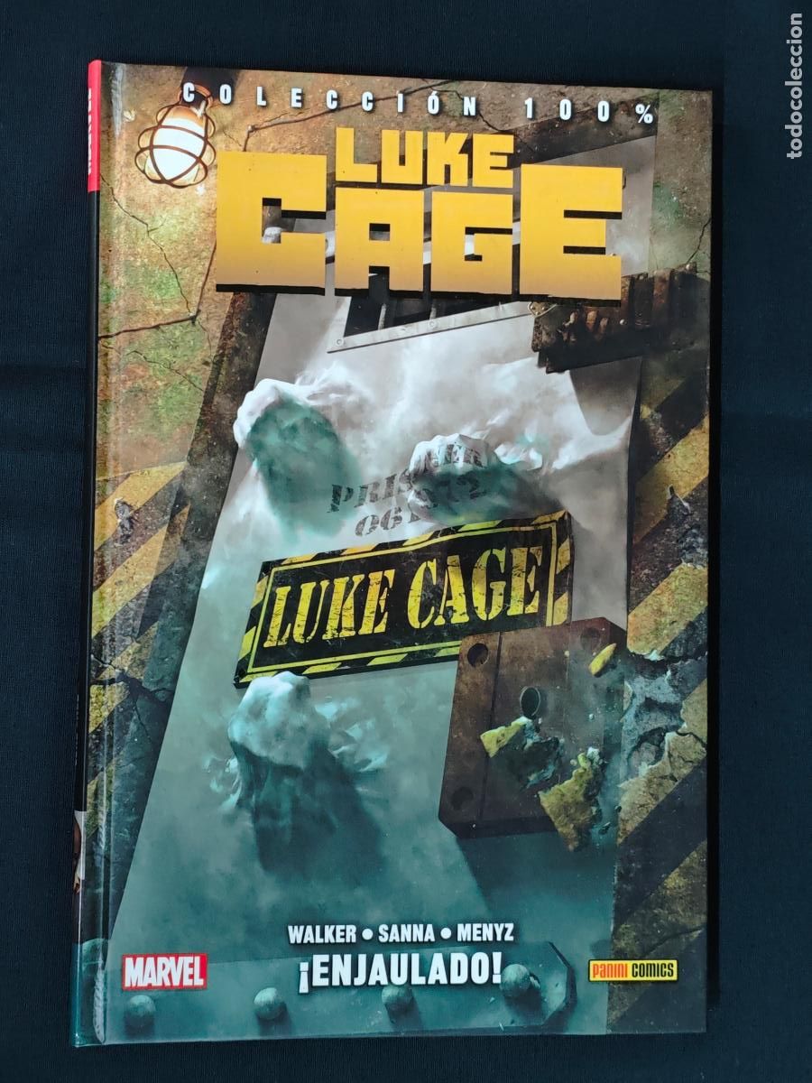 C&oacute;mics: COLECCION 100% - LUKE CAGE - ENJAULADO - PANINI -