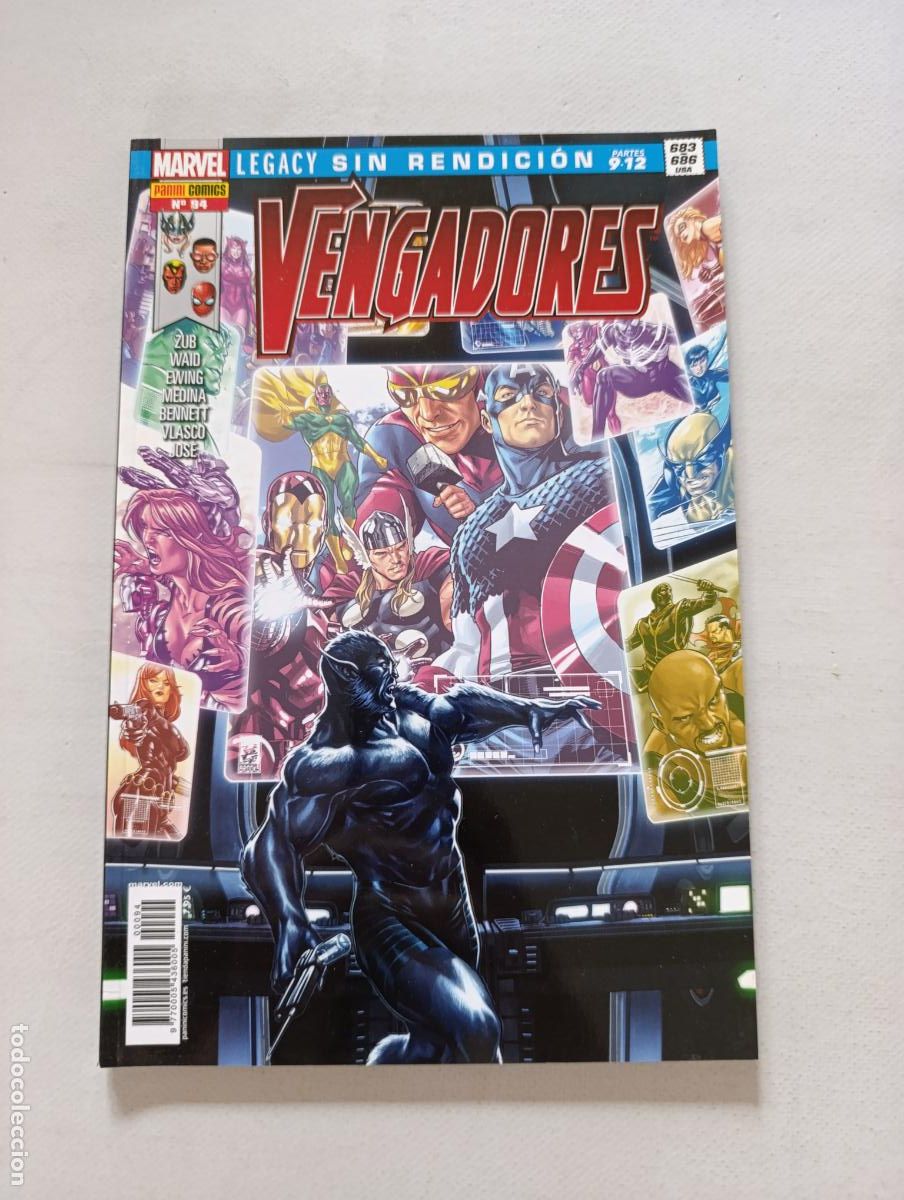 C&oacute;mics: VENGADORES N&ordm; 94 - MARVEL - PANINI (320)