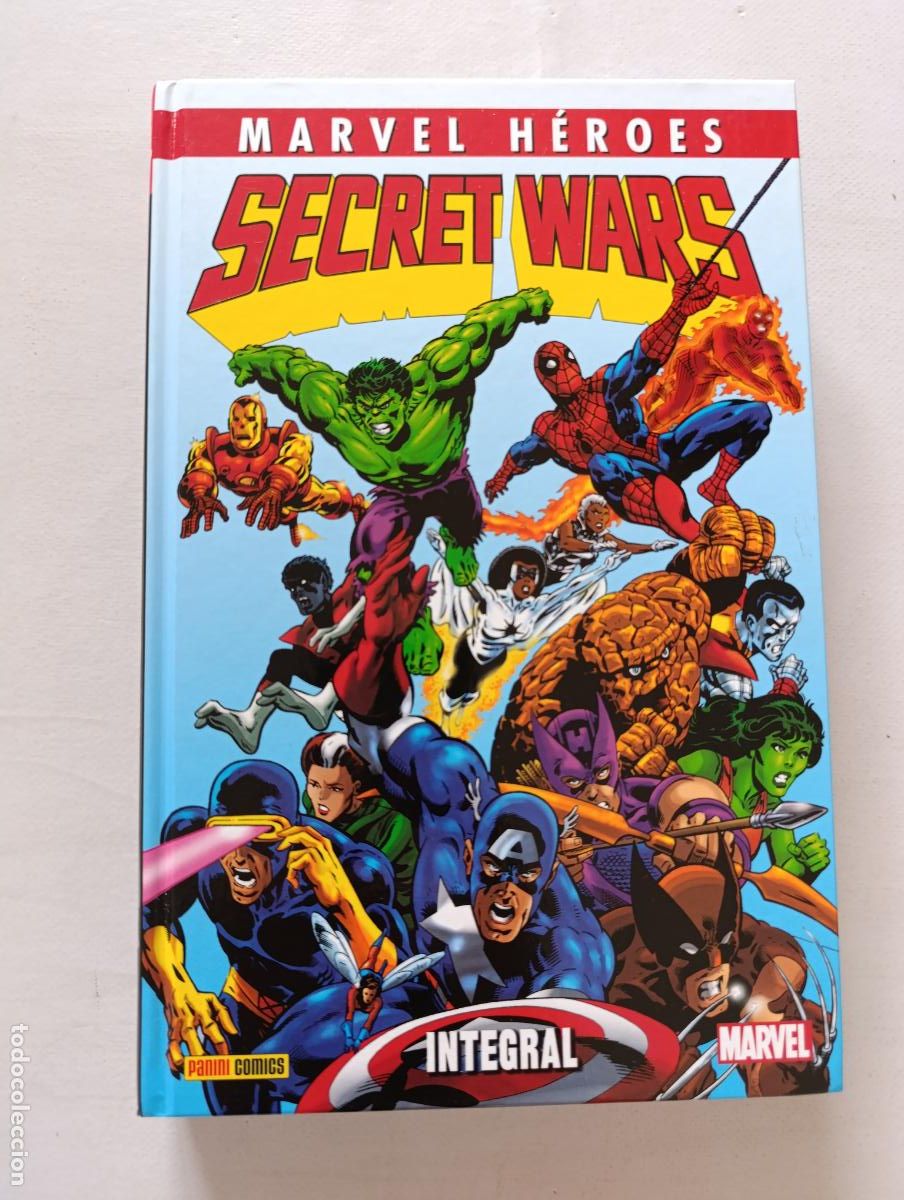 C&oacute;mics: SECRET WARS - INTEGRAL - MARVEL HEROES - PANINI - TAPA DURA (358)