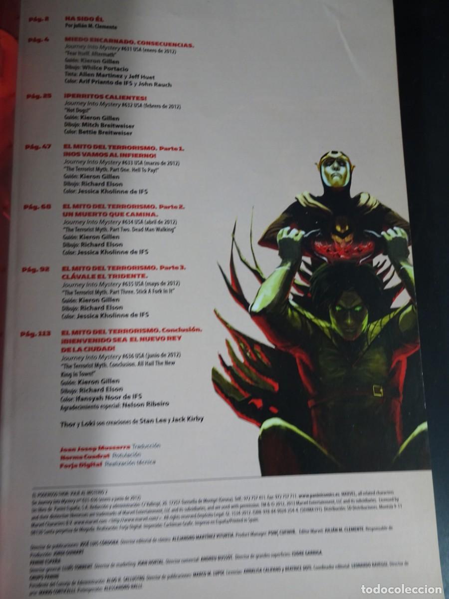 C&oacute;mics: COMIC, EL PODEROSO THOR N&ordm; 2 , EL MITO DEL TERRORISMO ,H&Eacute;ROES MARVEL, VER FOTOS - Foto 2