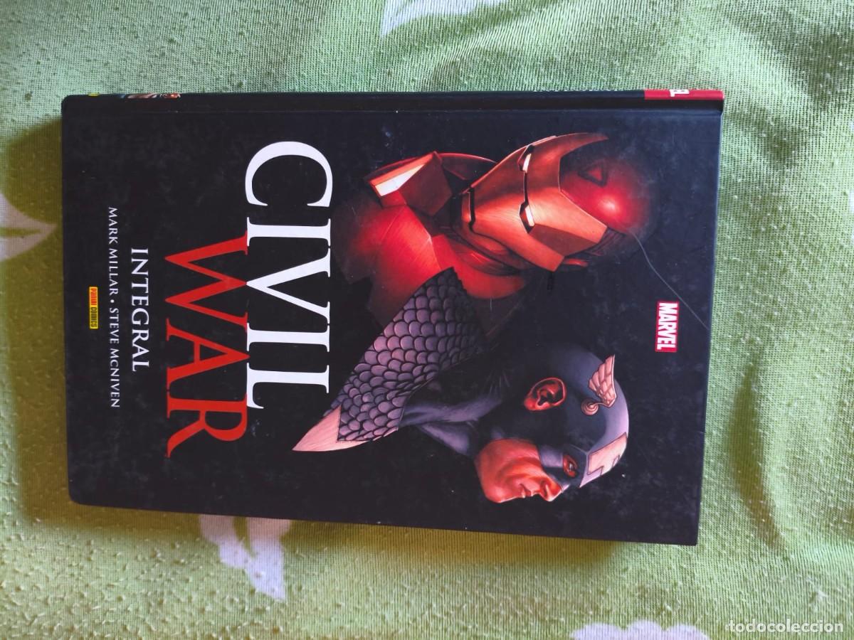 C&oacute;mics: Civil war integral Panini - Marvel Mark Millar y Steve McNiven