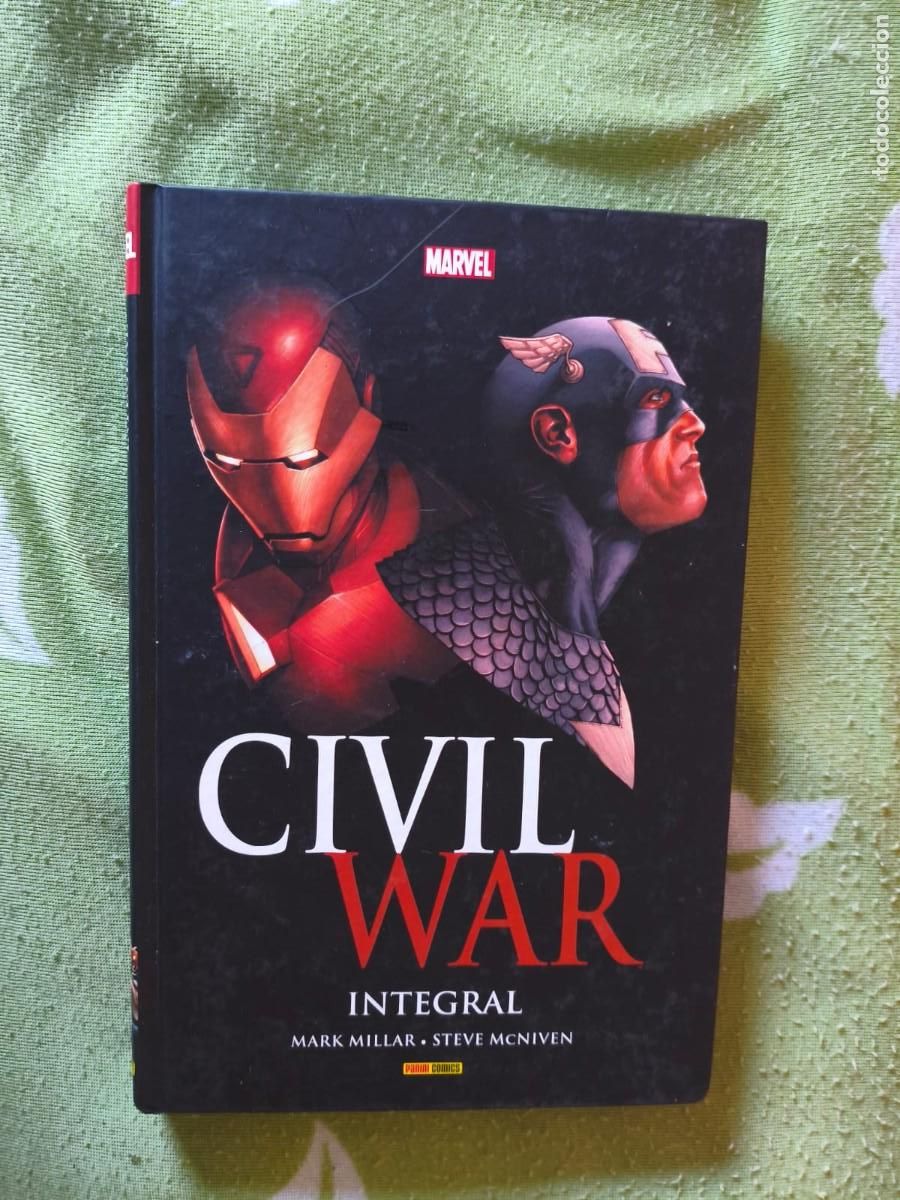 C&oacute;mics: Civil war integral Panini - Marvel Mark Millar y Steve McNiven