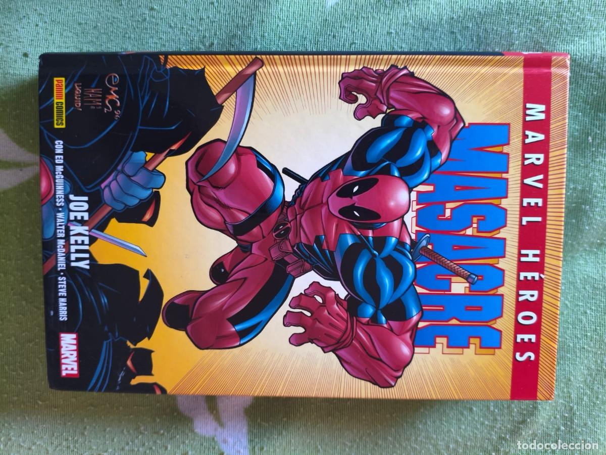 C&oacute;mics: Marvel Heroes 68 Masacre de Joe Kelly y Ed McGuines tomo 1