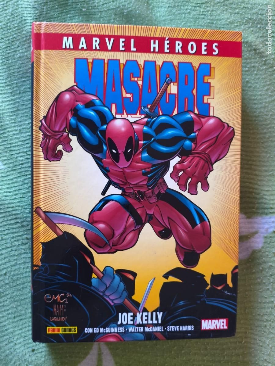 C&oacute;mics: Marvel Heroes 68 Masacre de Joe Kelly y Ed McGuines tomo 1
