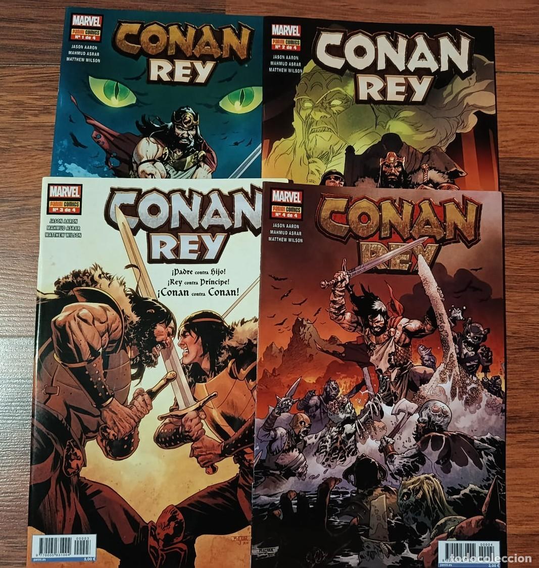 C&oacute;mics: CONAN. Miniserie de 4 n&uacute;meros. COMPLETA