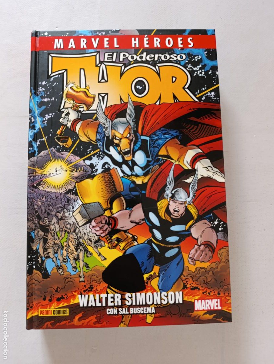 C&oacute;mics: EL PODEROSO THOR N&ordm; 1 - WALTER SIMONSON - MARVEL HEROES - PANINI - TAPA DURA (373)