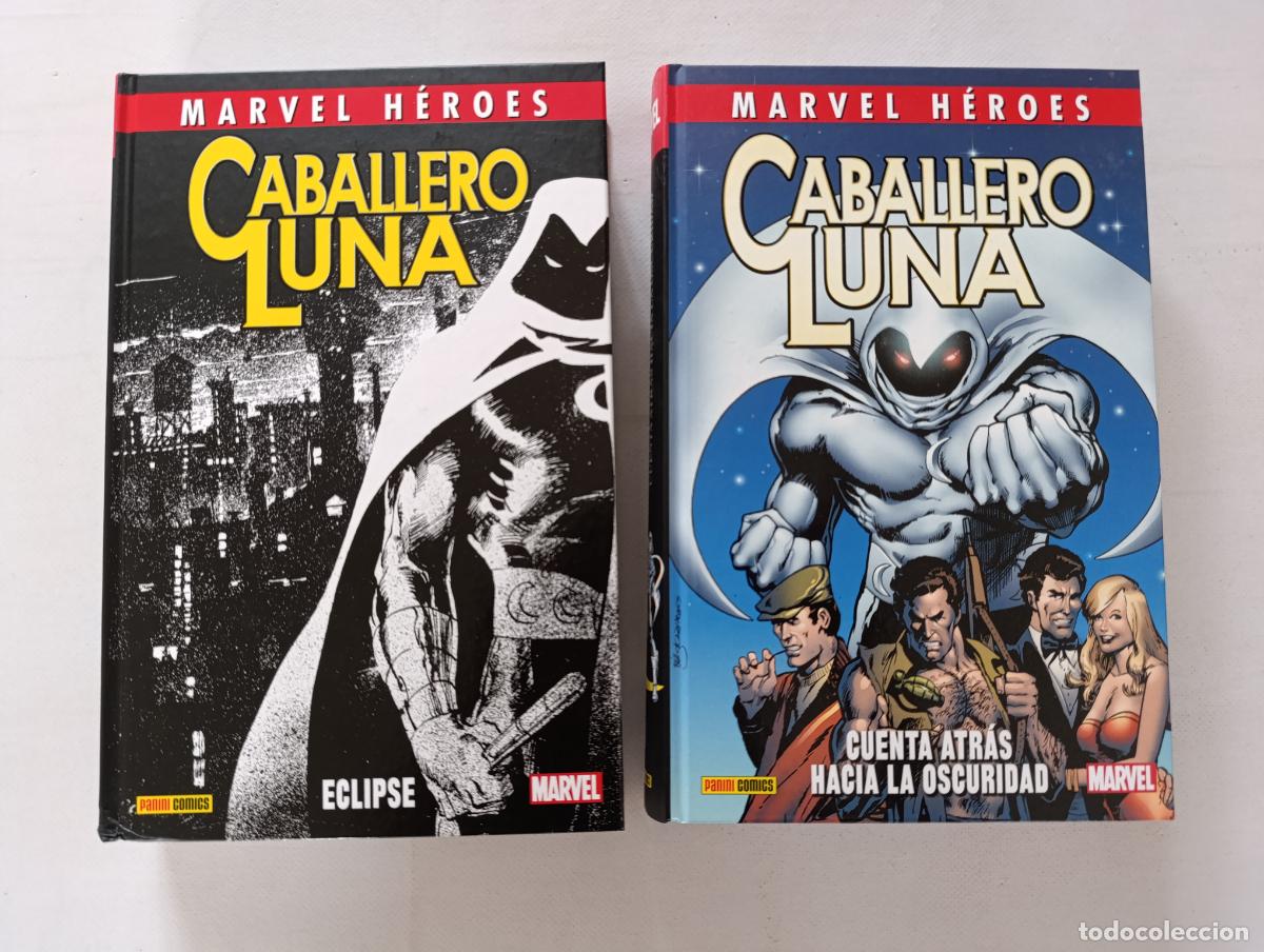 C&oacute;mics: CABALLERO LUNA COMPLETA - TOMOS 1 Y 2 - MARVEL HEROES - PANINI - TAPA DURA (140)