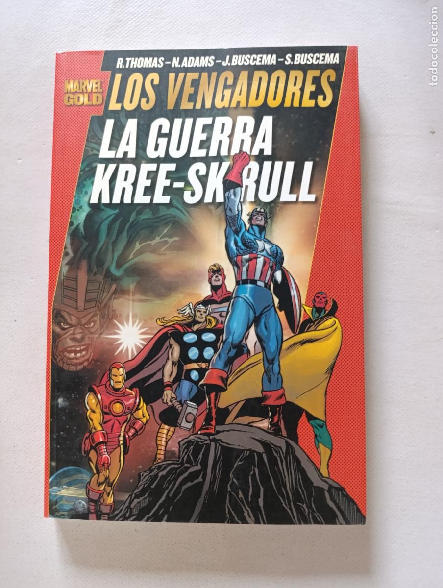 C&oacute;mics: LOS VENGADORES - LA GUERRA KREE-SKRULL - MARVEL GOLD - PANINI (301w)