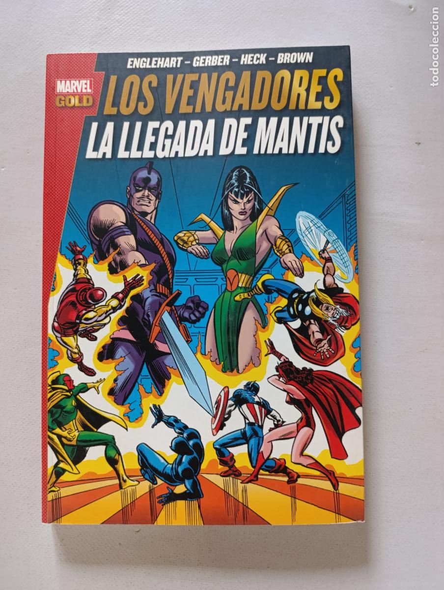 C&oacute;mics: LOS VENGADORES - LA LLEGADA DE MANTIS - MARVEL GOLD - PANINI (297w)