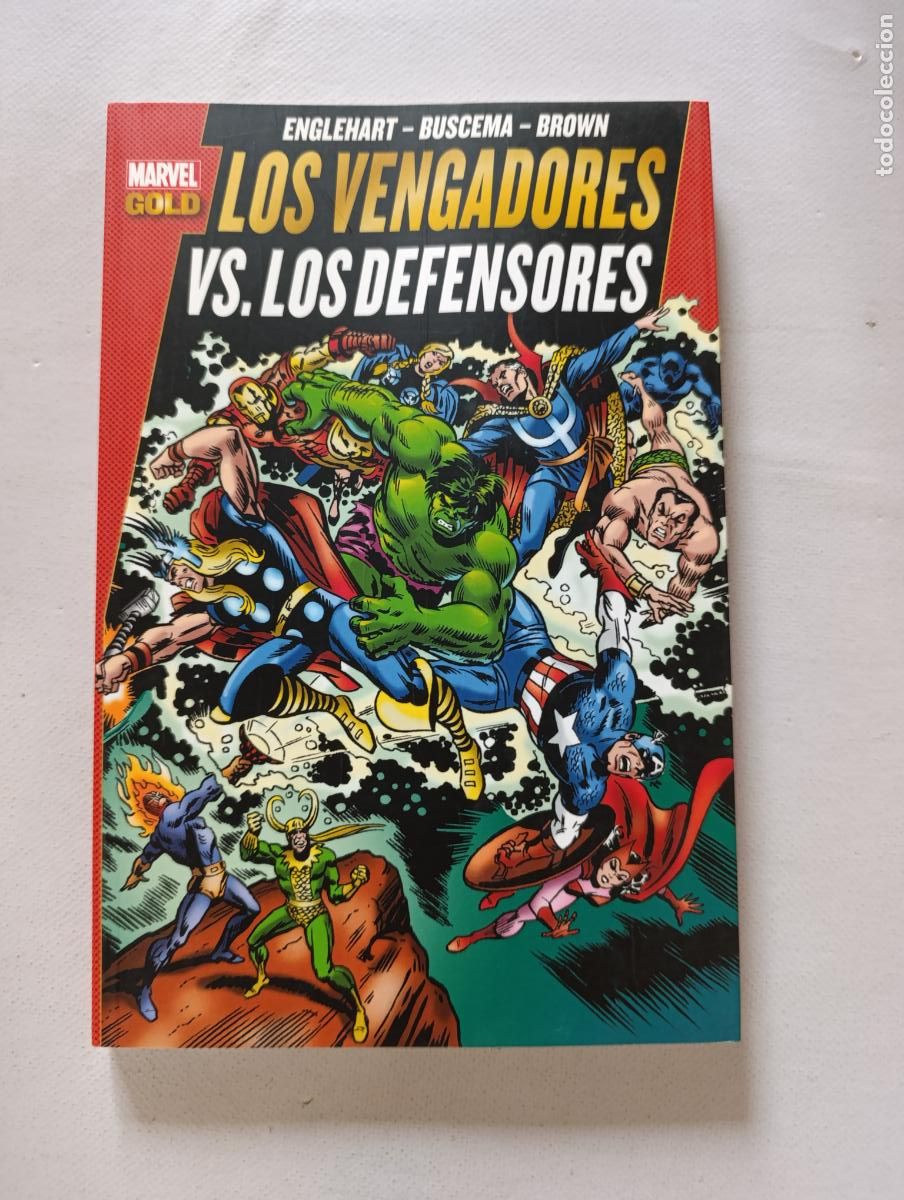 Fumetti: LOS VENGADORES VS. LOS DEFENSORES - MARVEL GOLD - PANINI (297)