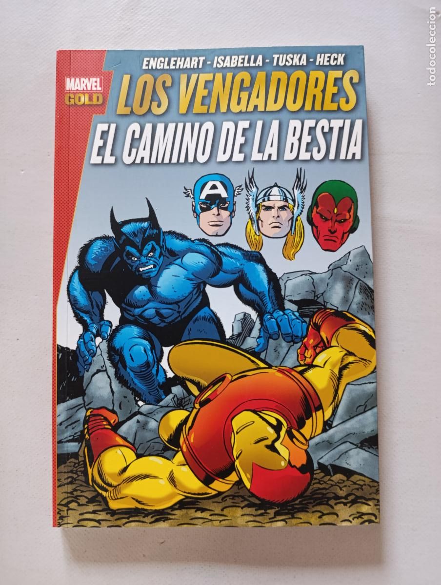 C&oacute;mics: LOS VENGADORES - EL CAMINO DE LA BESTIA - MARVEL GOLD - PANINI (297w)