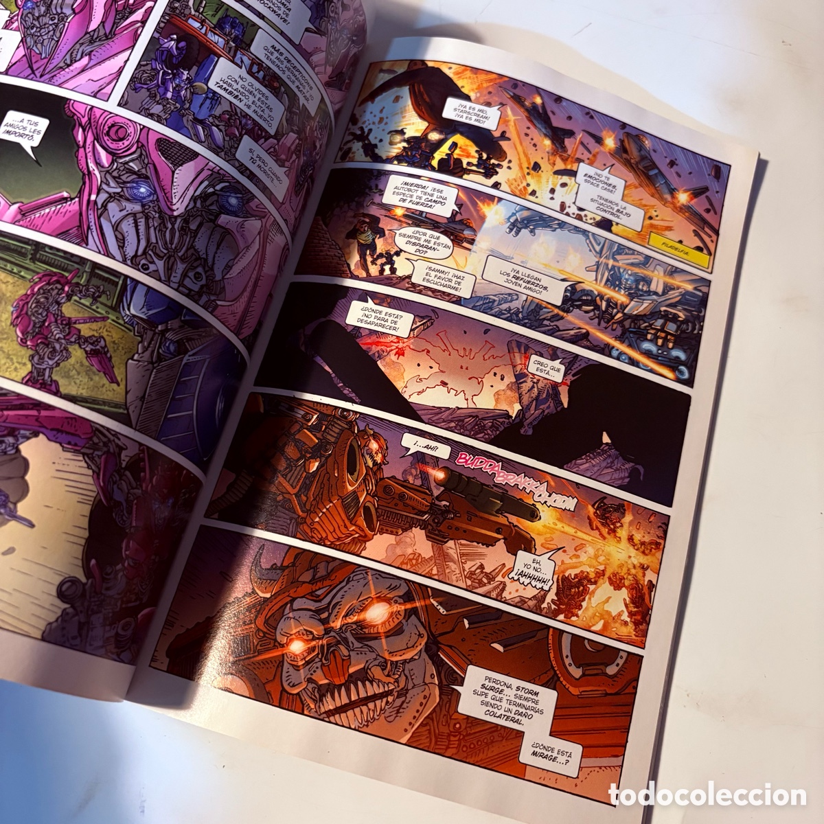 C&oacute;mics: comic transformers el lado oscuro de la luna tormenta inminente panini - Foto 2