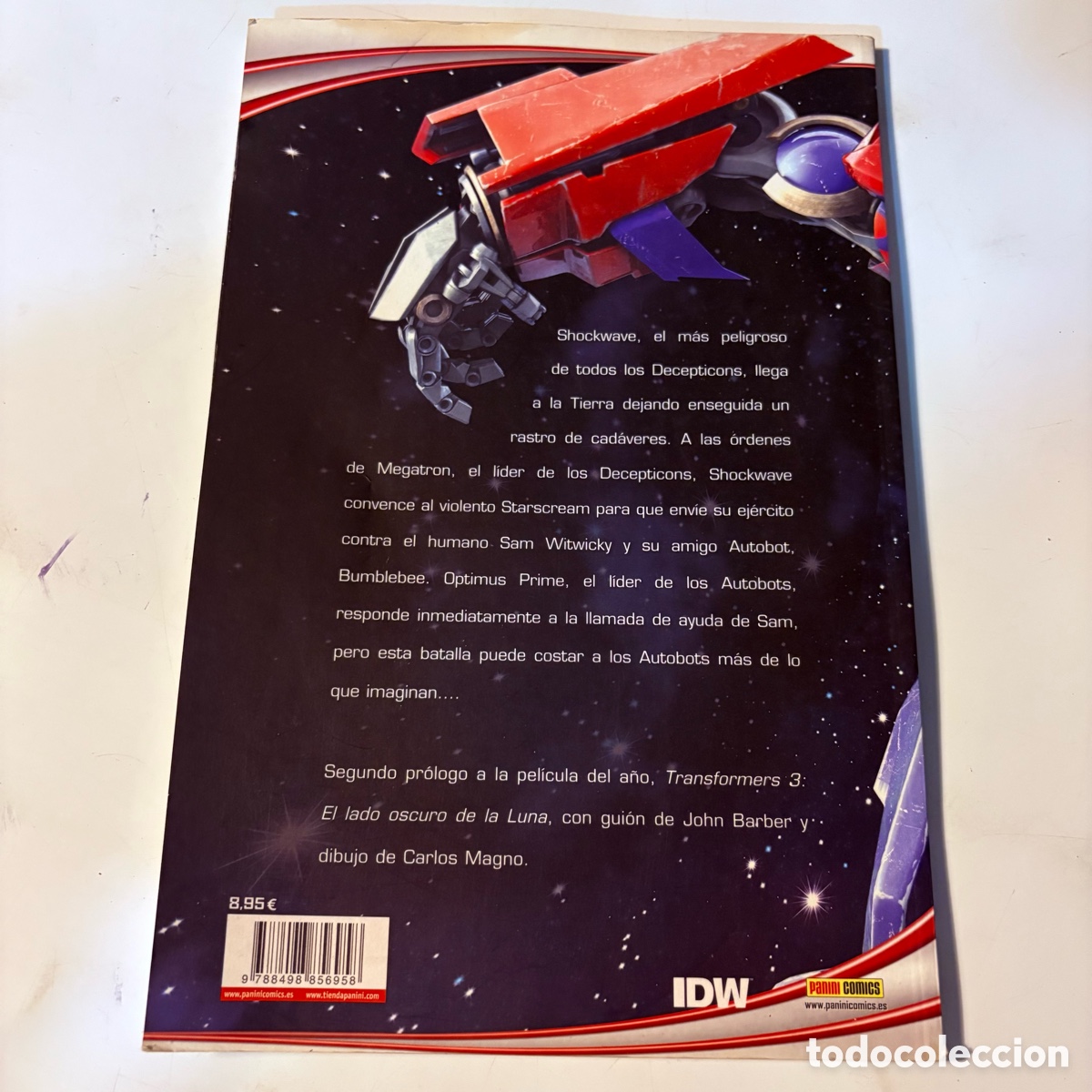 C&oacute;mics: comic transformers el lado oscuro de la luna tormenta inminente panini - Foto 3