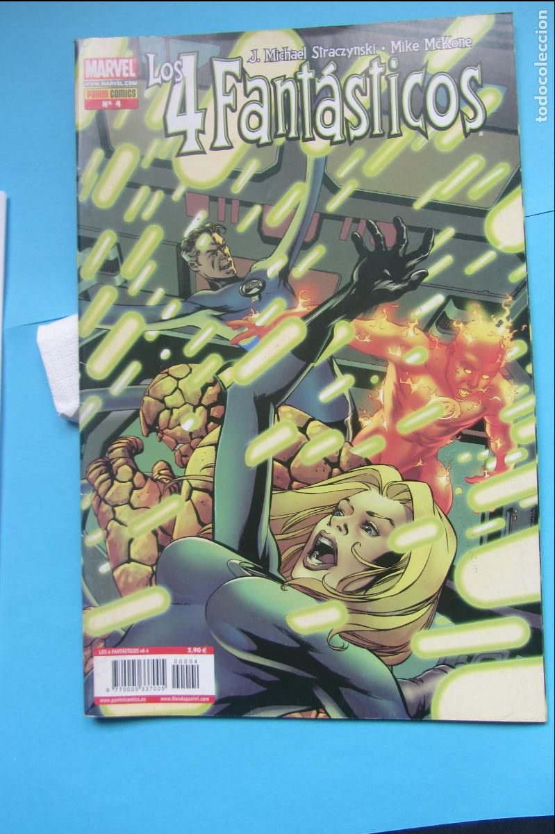 C&oacute;mics: LOS 4 CUATRO FANTASTICOS - N&ordm; 4 - EDICI&Oacute;N NORMAL - 2006 VOLUMEN 6 GRAPA MARVEL PANINI ARX110