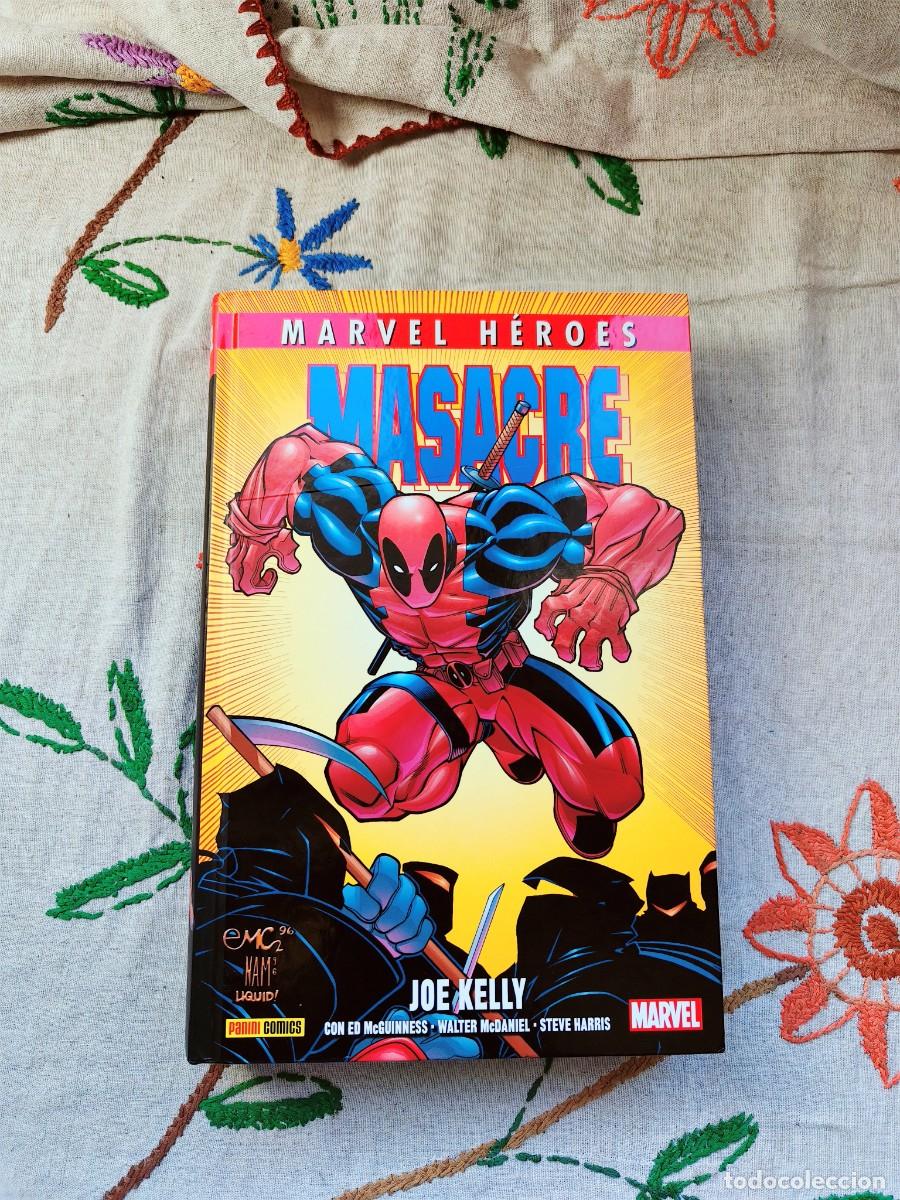 C&oacute;mics: Masacre. Marvel H&eacute;roes, Tomo 1. Joe kelly. Panini.