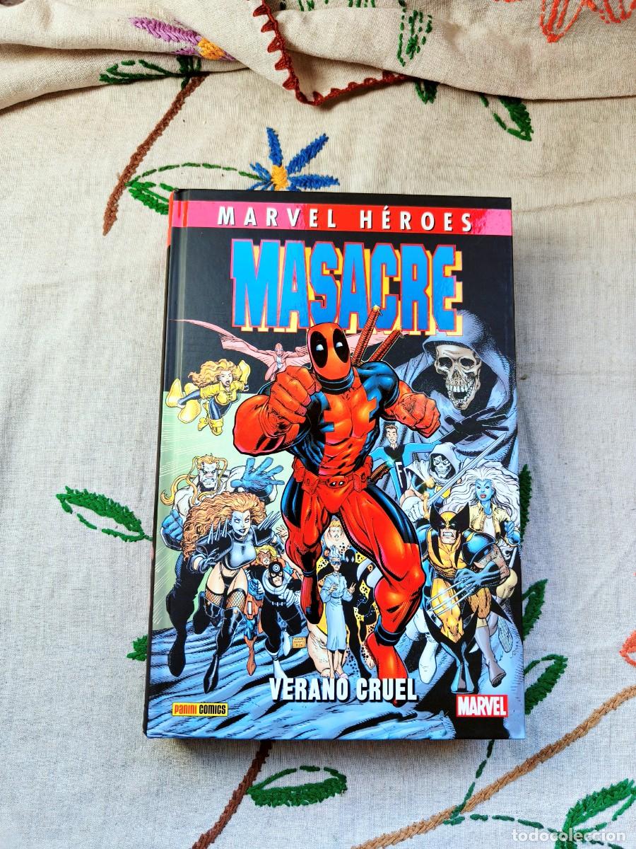 C&oacute;mics: Masacre: Verano Cruel. Marvel H&eacute;roes, Tomo 3. Panini. Est&aacute; como nuevo.