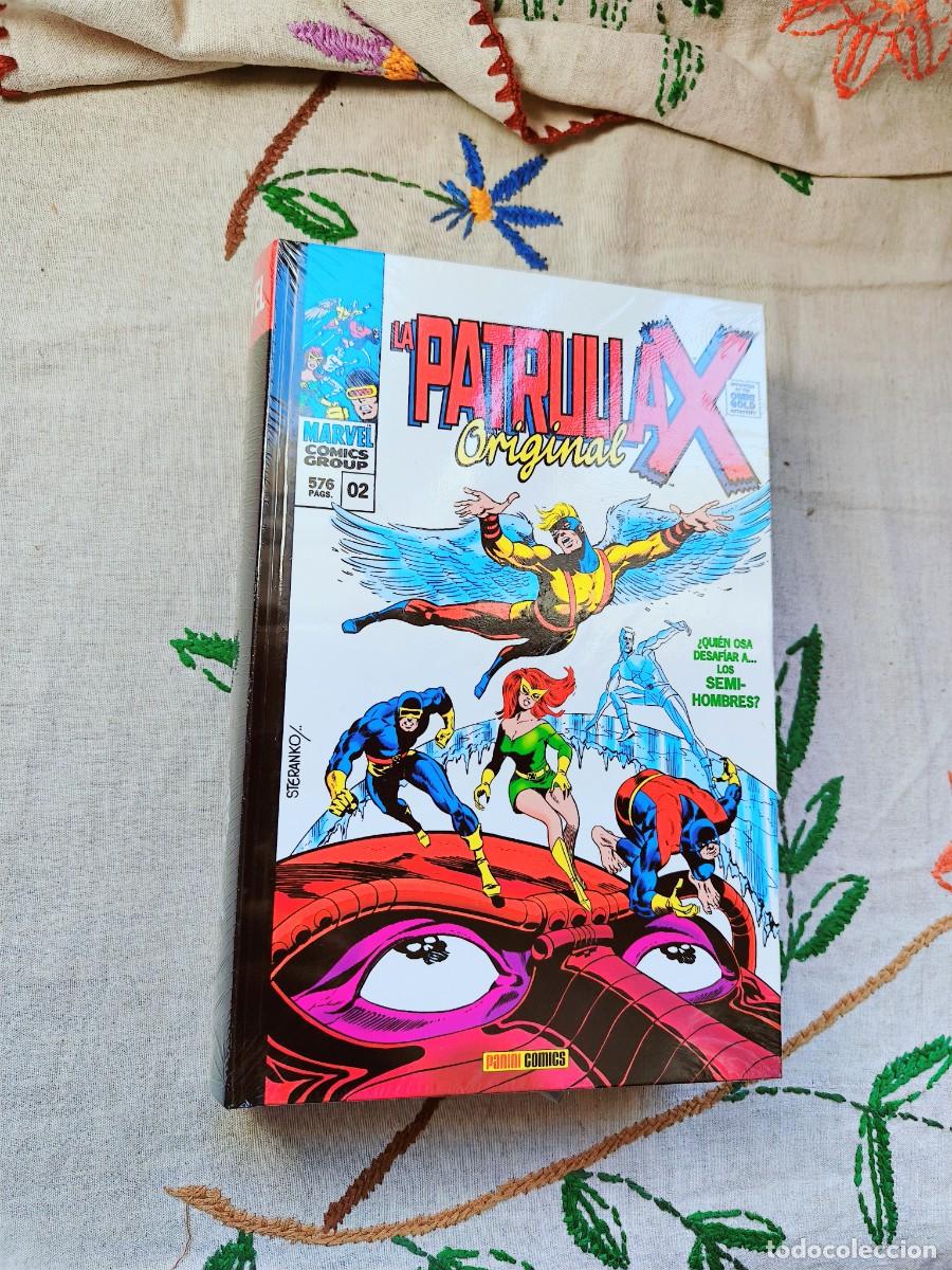 C&oacute;mics: La Patrulla X Original 2. &iquest;Qui&eacute;n osa desafiar a... los Semi-Hombres? Marvel Gold. Omnigold. Roy Thom