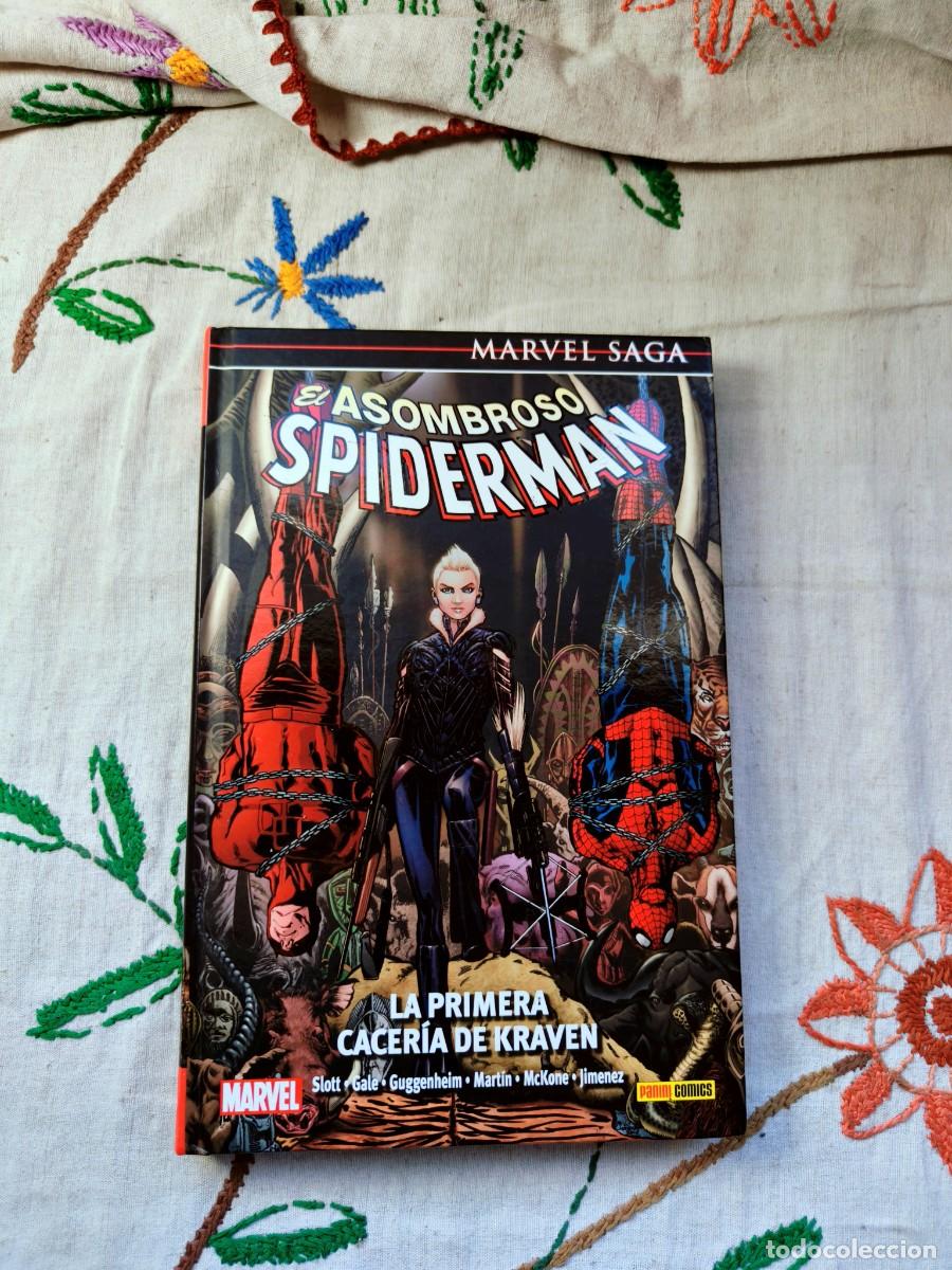 C&oacute;mics: El Asombroso Spiderman 16. La primera cacer&iacute;a de Kraven. Marvel Saga. Panini
