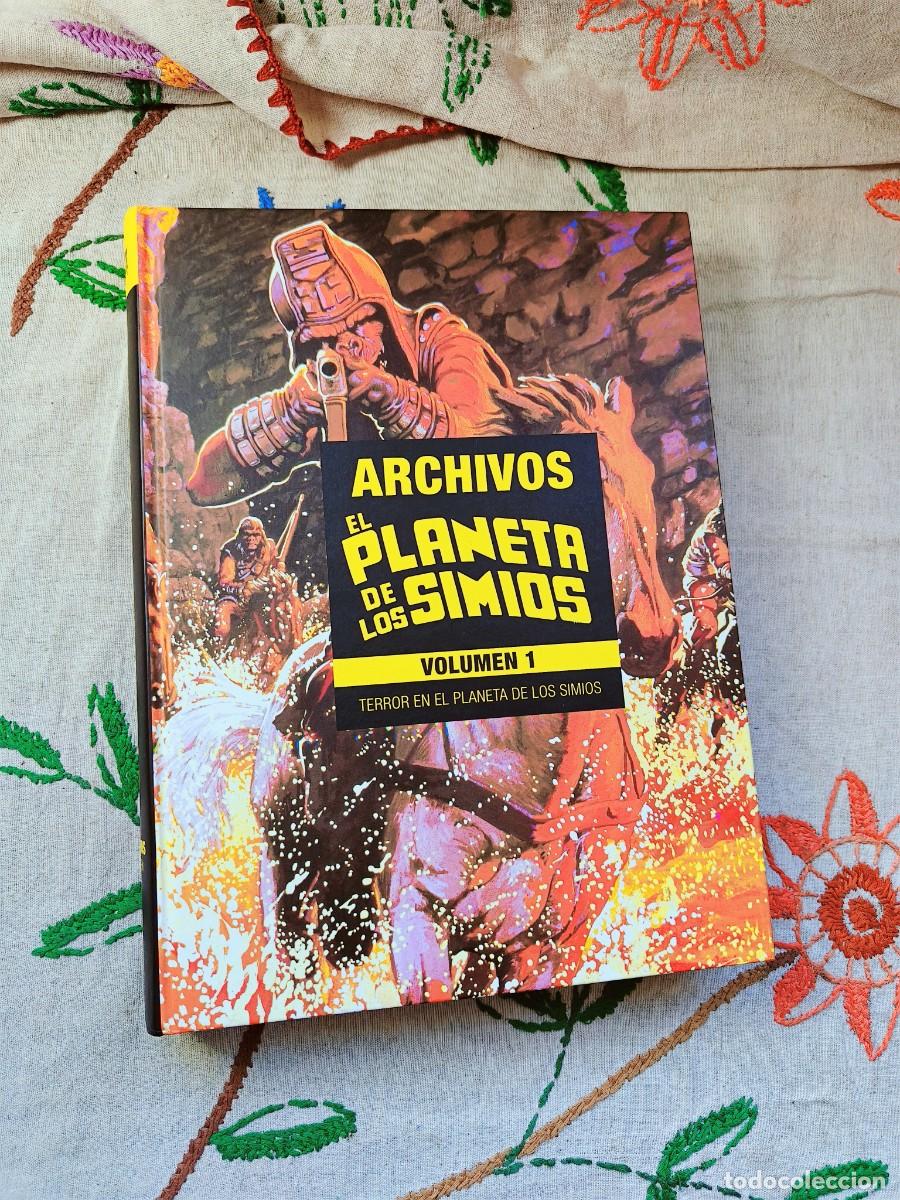 C&oacute;mics: Archivos el Planeta Simios. Tomo 1. Terror Planeta Simios. Doug Moench. Marvel Limited Edition.