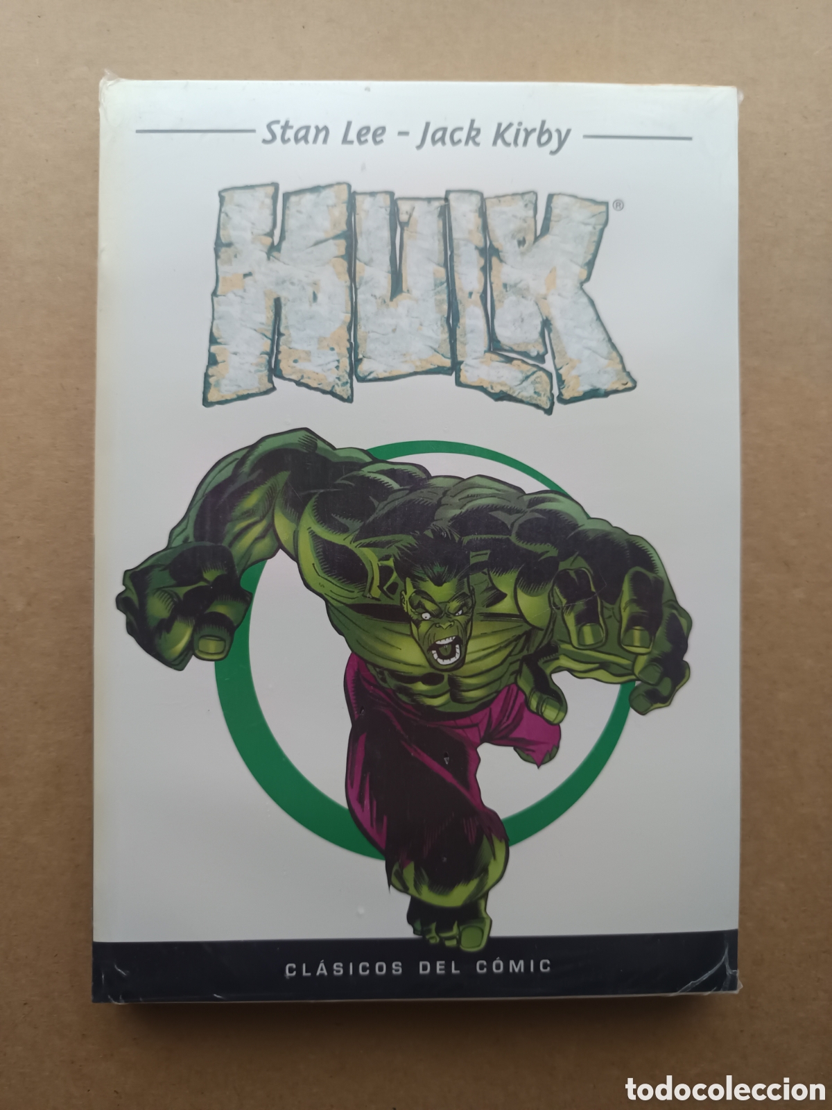 C&oacute;mics: Cl&aacute;sicos del C&oacute;mic: Hulk, por Stan Lee y Jack Kirby (Panini, 2004). Precintado. 208 p&aacute;ginas a color.