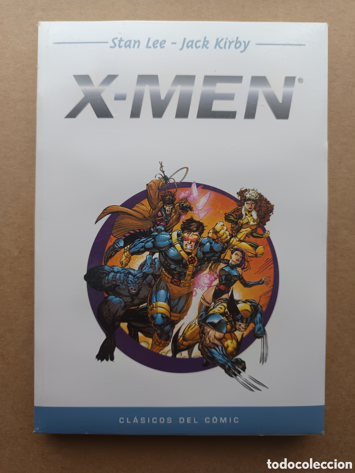 C&oacute;mics: Cl&aacute;sicos del C&oacute;mic: X-Men, por Stan Lee y Jack Kirby (Panini, 2004). Precintado. 208 p&aacute;ginas a color