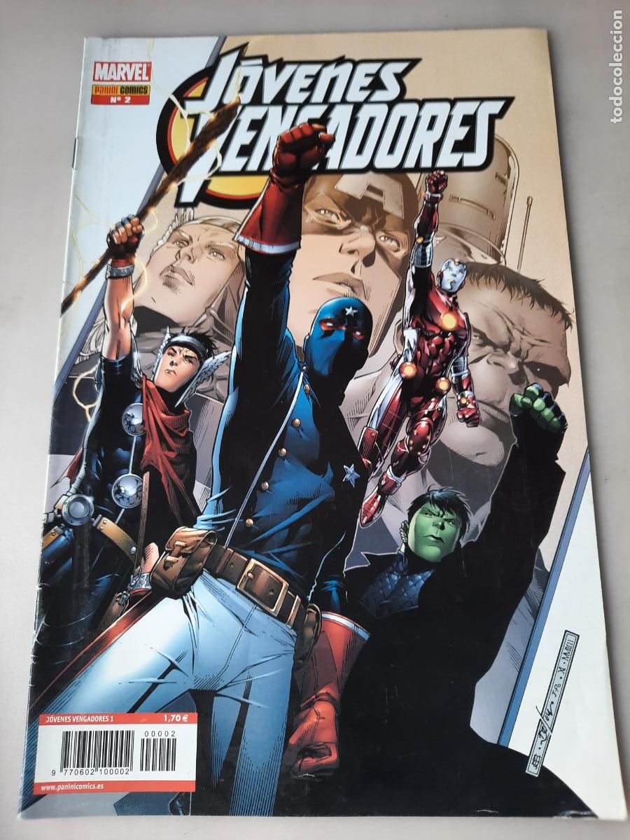 C&oacute;mics: J&Oacute;VENES VENGADORES N&ordm; 1 - ED. PANINI - Foto 1