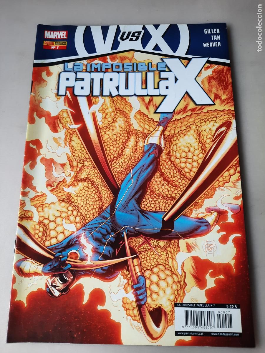 C&oacute;mics: LA IMPOSIBLE PATRULLA X N&ordm; 7 - ED. PANINI
