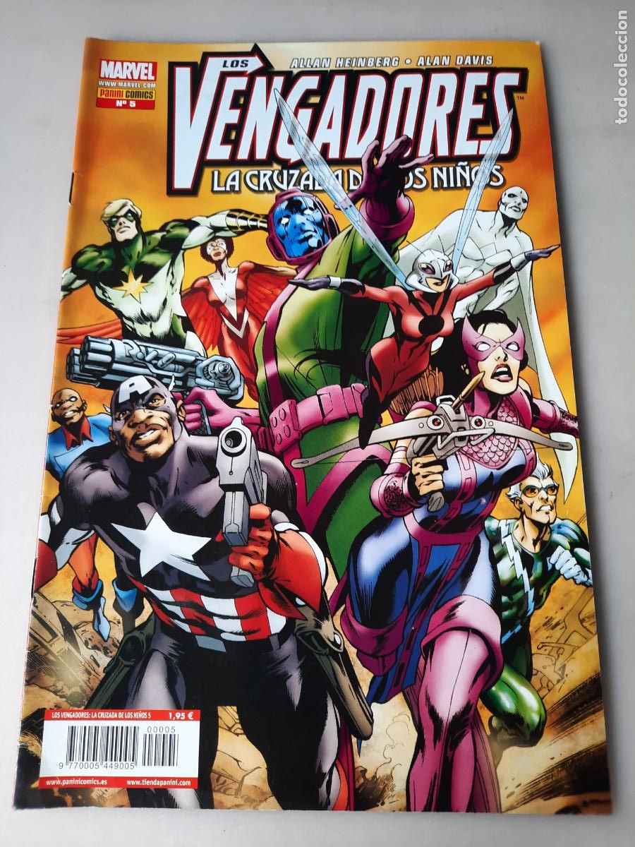 C&oacute;mics: LOS VENGADORES: LA CRUZADA DE LOS NI&Ntilde;OS N&ordm; 5 - ED. PANINI