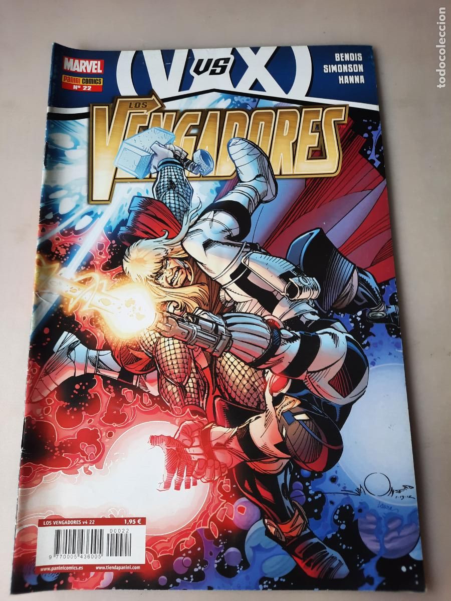 C&oacute;mics: LOS VENGADORES N&ordm; 22- V.4 - ED. PANINI