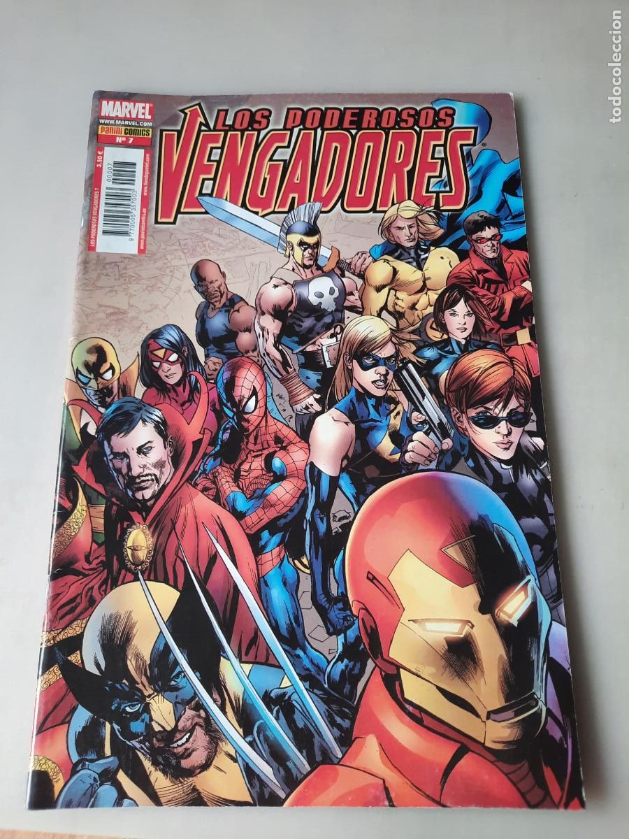 C&oacute;mics: LOS PODEROSOS VENGADORES N&ordm; 7 - ED. PANINI