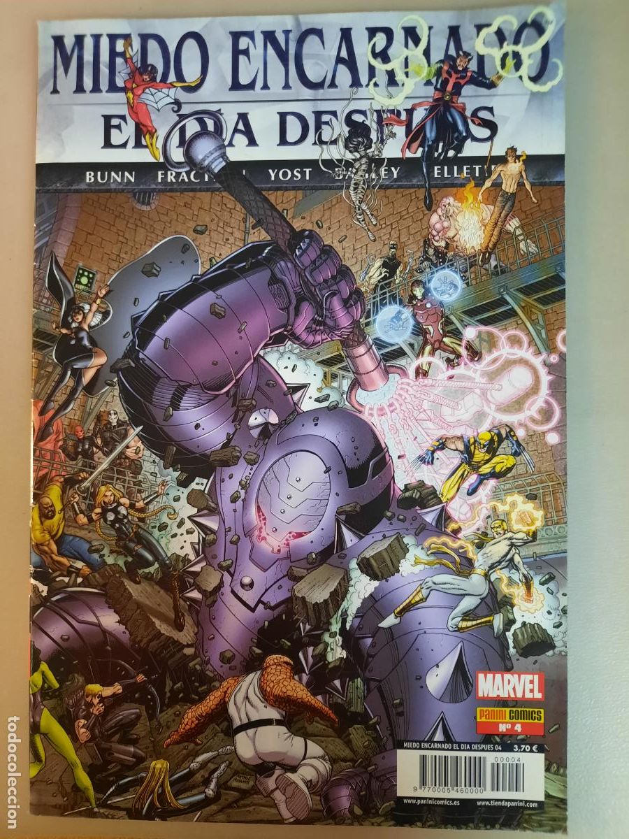 C&oacute;mics: MIEDO ENCARNADO N&ordm; 4 - ED. PANINI