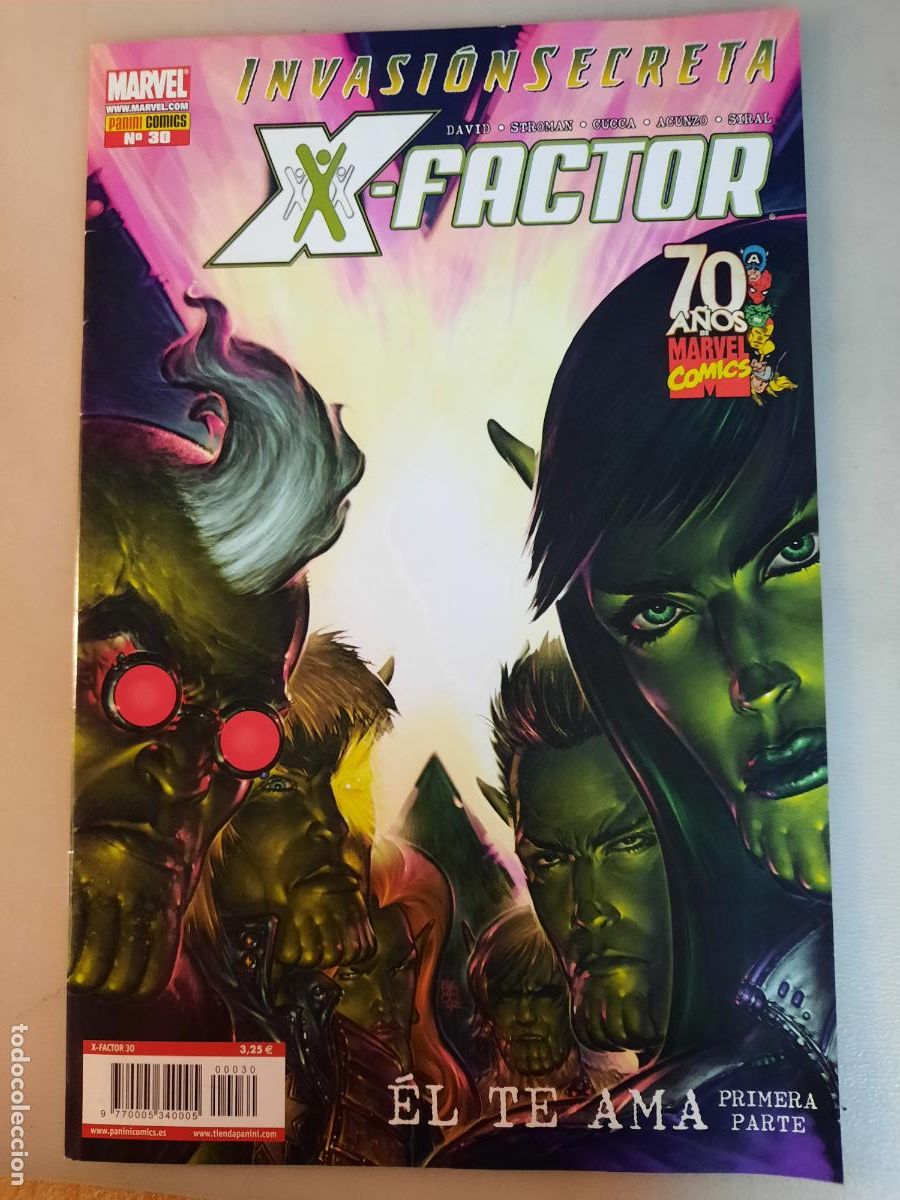 C&oacute;mics: X-FACTOR N&ordm; 30 - ED. PANINI - Foto 1