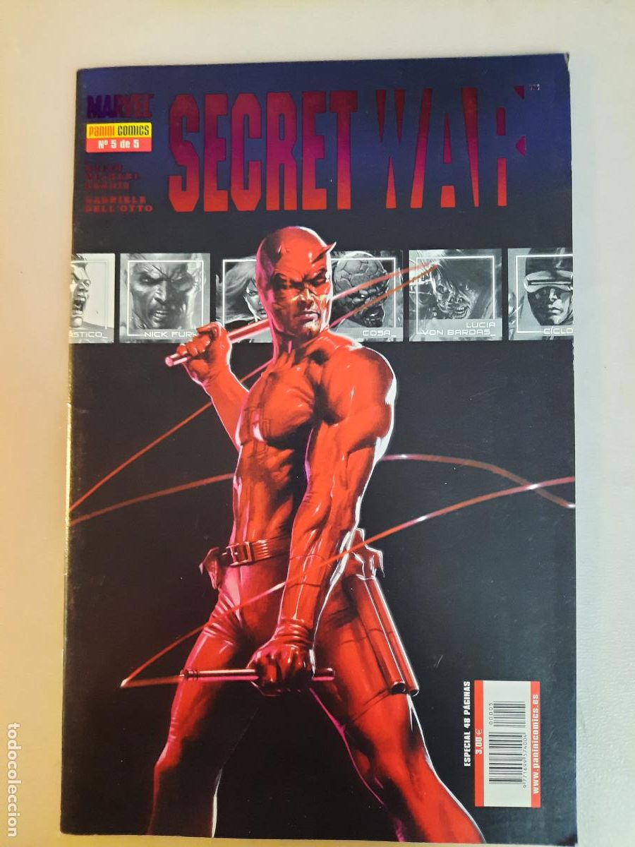 C&oacute;mics: SECRET WAR N&ordm; 5 DE 5 - ED. PANINI