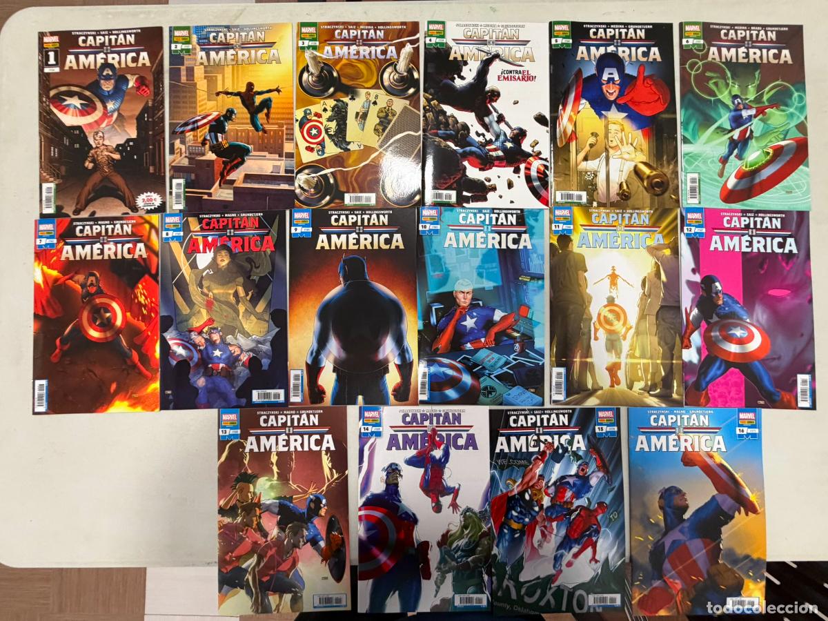 C&oacute;mics: CAPITAN AMERICA VOL. 8 - (O.C. 16 N&ordm; 1/156 AL 16/171)- ETAPA J. M STRACZYNSKI - PANINI